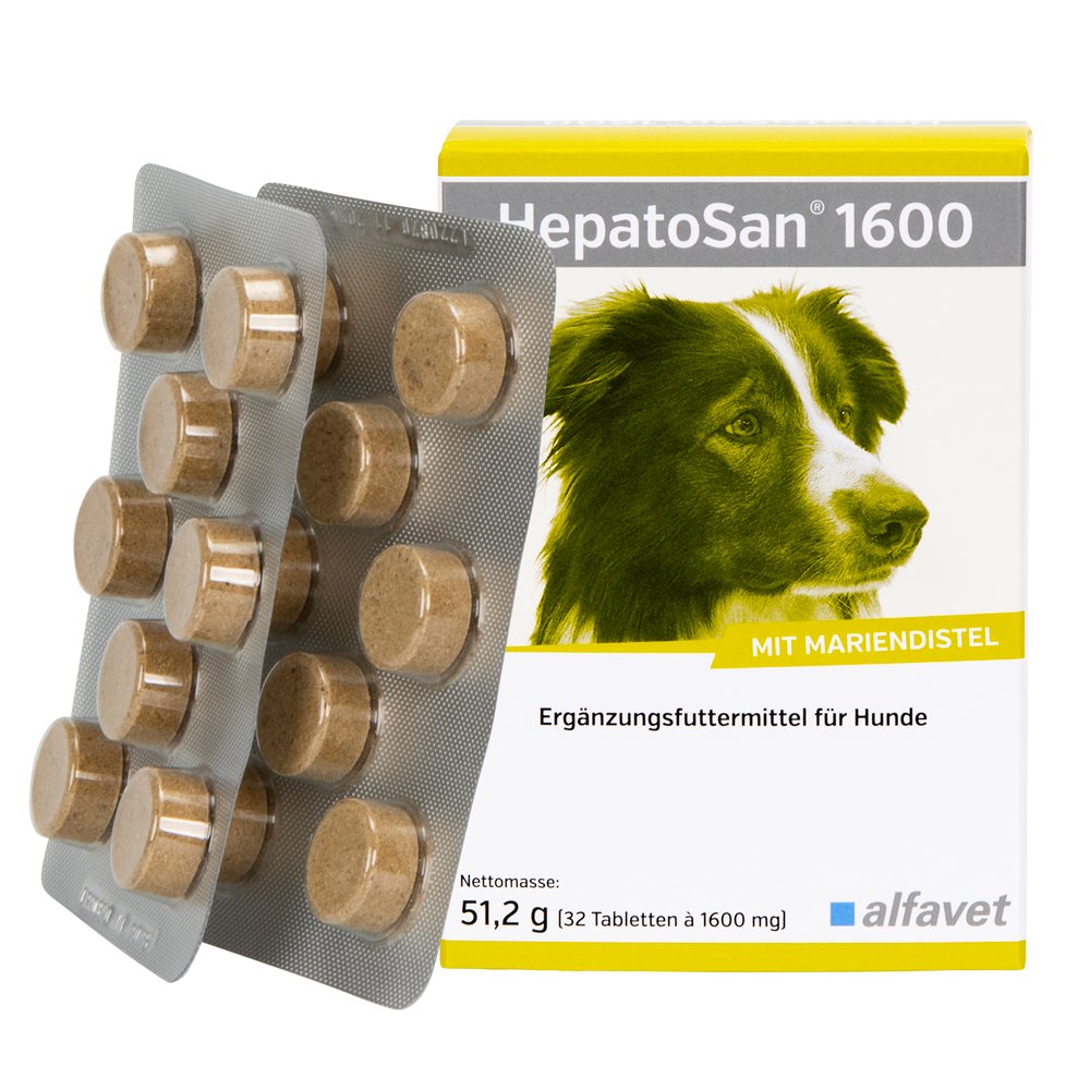 alfavet Hepatosan® 1600 Leberunterstützung für Hunde