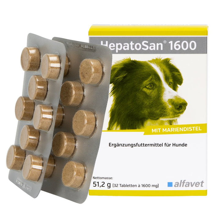 alfavet Hepatosan® 1600 Leberunterstützung für Hunde