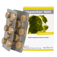 Hepatosan® 1600 Leberunterstützung für Hunde 32 Tbl.