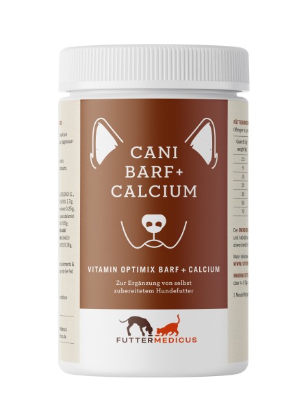 Futtermedicus CANI BARF + CALZIUM Futterzusatz Hund