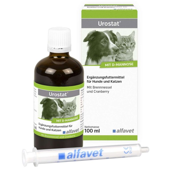 Urostat® unterstützend bei Blasenentzündung beim Hund